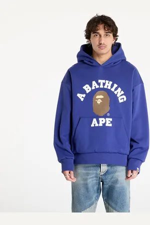 A Bathing Ape Sudadera College Puffy Relaxed Fit Pullover Hoodie M L