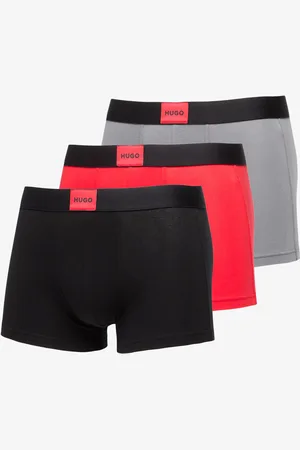 HUGO BOSS Regenerative Cotton Stretch Trunk Galaxy 3-Pack L