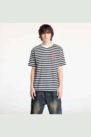 MARCELO BURLON Camiseta County Goth Stripe Boxy Tee / L