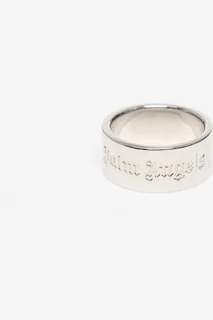 Palm Angels Classic Logo Band Ring / 62