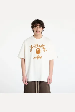 A Bathing Ape Camiseta Chain Stitch College Relaxed Fit Tee UNISEX L