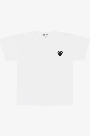 Comme des Garçons Kids Black Emblem Knit T-Shirt 4