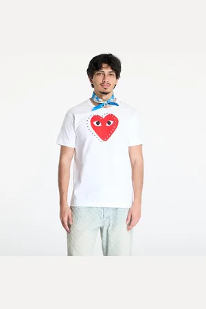 Comme des Garçons Camiseta Print Red x Black x Studc T-Shirt UNISEX L