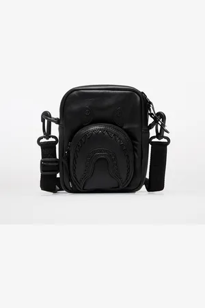 A Bathing Ape Bolsa Shark Leather Mini Bag Universal