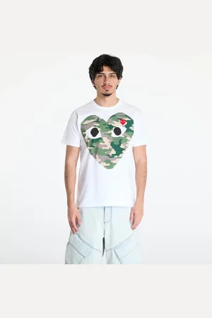 Comme des Garçons Camiseta Red Emblem Knit T-Shirt UNISEX XXL