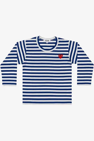Comme des Garçons Kids Red Emblem Knit T-Shirt 2