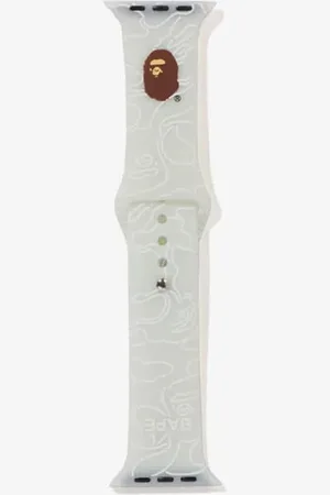 A Bathing Ape Neon Camo Watch Band L
