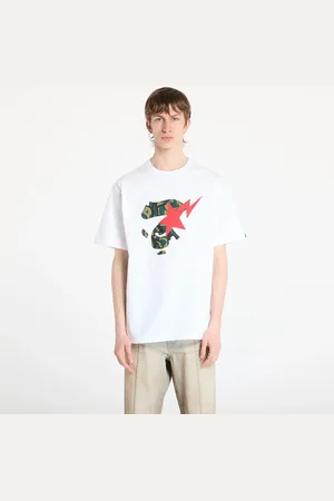 A Bathing Ape Camiseta Trial Camo Face Sta Tee UNISEX L