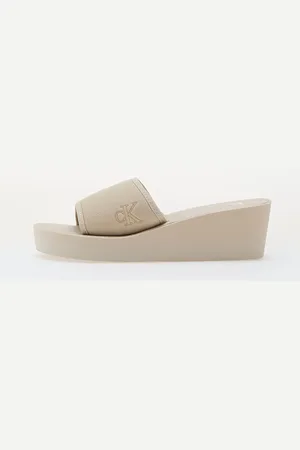 Calvin Klein Zapatillas Jeans Beach Wedge Slide Ca EUR 36