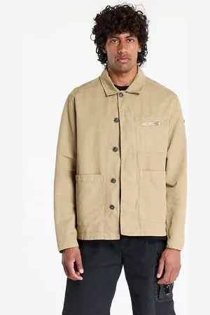 C.P. Company Chaqueta Cotton/Linen Overshirt L