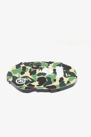 A Bathing Ape Abc Camo Ape Head Wireless Charger Universal