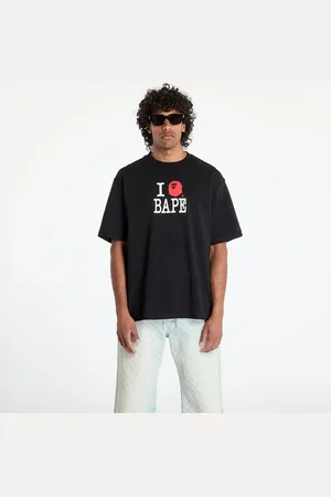 A Bathing Ape Camiseta Bape Logo Inside Out Relaxed Fit Tee UNISEX L