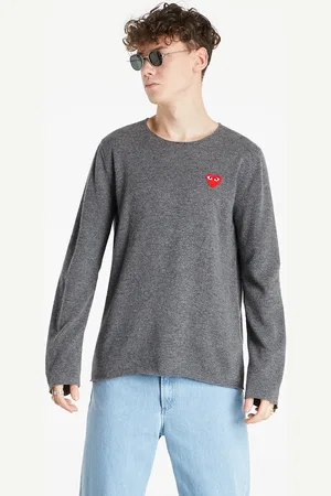 Comme des Garçons Suéter Red Heart Crewneck Jumper L