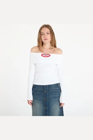 adidas Top Off Shoulder Top L