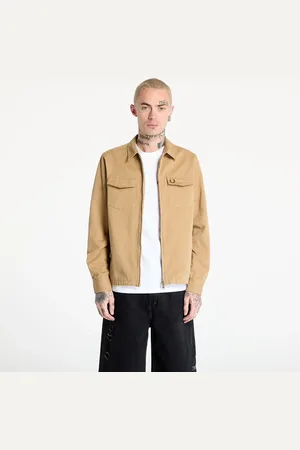 Fred Perry Camisa Twill Zip-Through Overshirt M