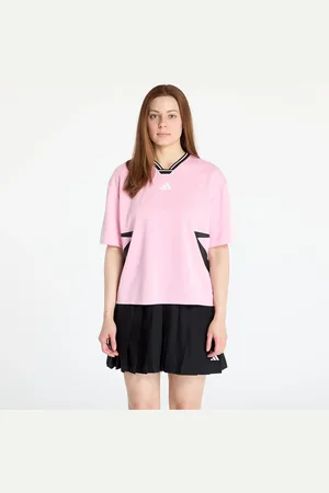 adidas Camiseta adidas Tiro Cut 3 Stripes Color Block Boyfriend T-Shirt / / S