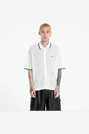 adidas Camisa adidas Button Down Knitted Shirt / L