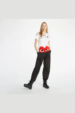 Comme des Garçons Camiseta Heart Print Tee M