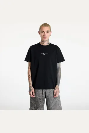 Fred Perry Camiseta Embroidered T-Shirt L