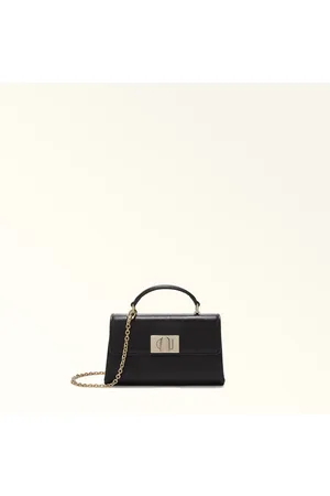 Furla 1927 Minibolso Nero Piel Texturada Mujer