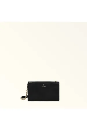 Furla Camelia Minibolso Nero Piel Texturada Mujer