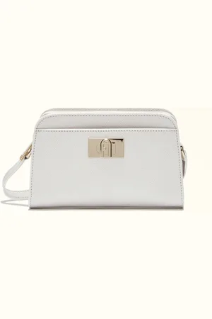Furla 1927 Bolso Bandolera Marshmallow Piel Texturada Mujer
