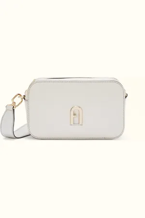 Furla Primula Bolso Bandolera Marshmallow Piel De Ternera Graneada + Piel De Ternera Suave Mujer