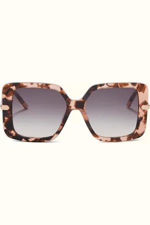 Furla Sunglasses Gafas De Sol Pink Havana Acetato + Metal + Nylon Mujer