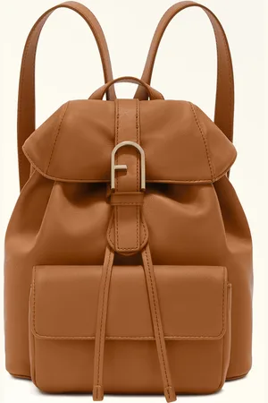 Furla Flow Mochila Brandy Piel De Ternera Claris Lux Mujer