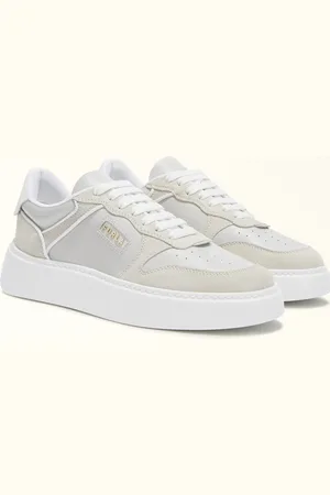 Furla Sport Sneakers Marshmallow Piel De Ternera En Bloques De Colores + Piel Dividida Deportiva + Ribetes Mujer