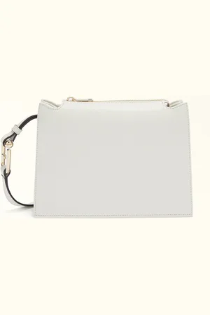 Furla Nuvola Bolso Bandolera Marshmallow Piel De Ternera Graneada Mujer