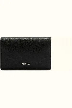 Furla Man Project Tarjetero Nero Piel De Ternera Milos Texturada + Piel De Ternera Lujosa Hombre