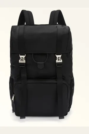 Furla Man Cosmo Mochila Nero Nailon Hombre