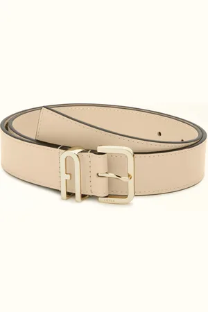 Furla Camelia Cinturón Fijo Grano Piel De Ternera Suave Mujer