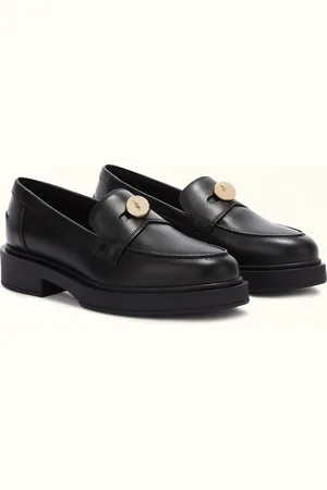 Furla Sfera Mocasines Nero Piel De Becerro Mujer