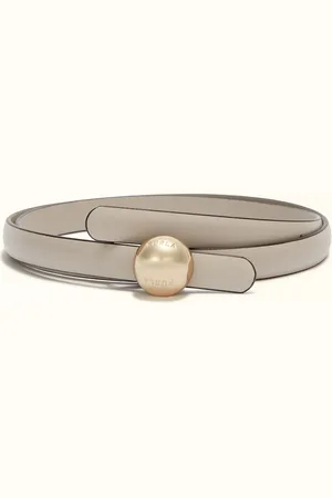 Furla Sfera Cinturón Fijo Vaniglia Piel De Ternera Suave Mujer