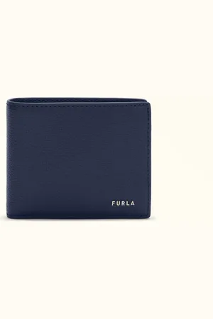 Furla Man Project Cartera Plegable Mediterraneo Piel De Ternera Milos Texturada Hombre