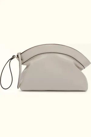 Furla Erica Pouch Xl Vaniglia Piel De Ternera Milano Mujer