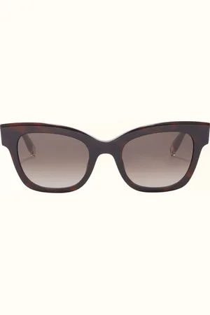 Furla Sunglasses Gafas De Sol Dark Havana Bloques De Colores En Acetato Mujer