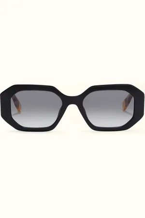 Furla Sunglasses Gafas De Sol Nero Bloques De Colores En Acetato Mujer