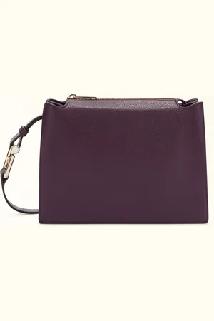 Furla Nuvola Bolso Bandolera Chianti Piel De Ternera Graneada Mujer