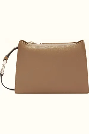 Furla Nuvola Bolso Bandolera Deserto Piel De Ternera Graneada Mujer