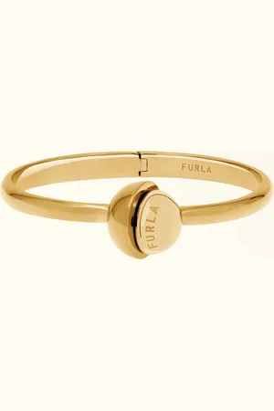 Furla Miasfera Brazalete Color Oro Metal Mujer