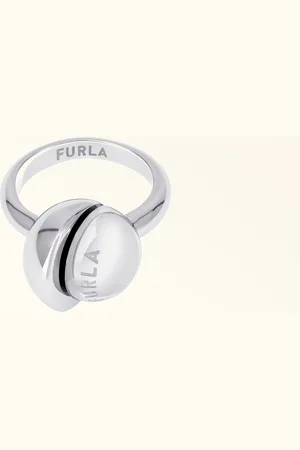 Furla Miasfera Anillo Color Argento Metal Mujer