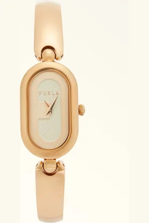 Furla Ooh Reloj De Pulsera Color Oro Rosa Metal Mujer