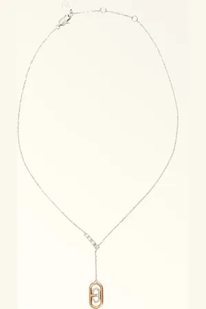 Furla Ooh Collar Color Argento Metal + Estrás + Estrás Mujer