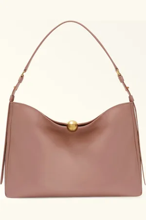 Furla Sfera Soft Bolso De Hombro Tulle Piel De Ternera Verona Mujer