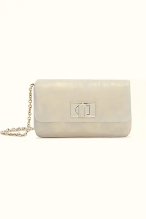 Furla 1927 Minibolso Color Gold Piel De Napa De Ternera Centauro Metalizada Mujer