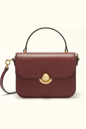 Furla Sfera Bolso De Mano S Ribes G Piel De Ternera Suave + Ante Mujer