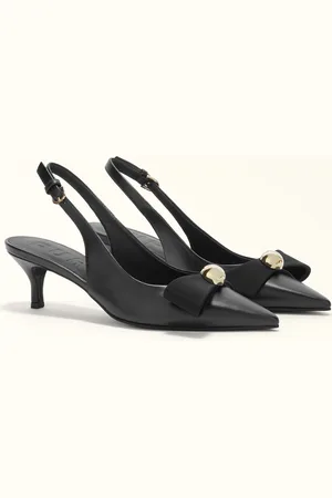 Furla Sfera Slingback Nero Napa + Grosgrén Mujer
